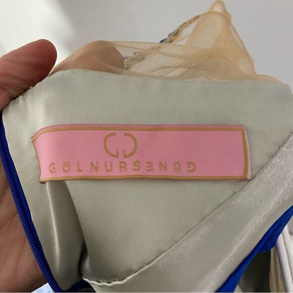 Women’s Long Sleeve Color Block Asymmetric Hemline Cut Out Midi Dress - Picture 3 of 3